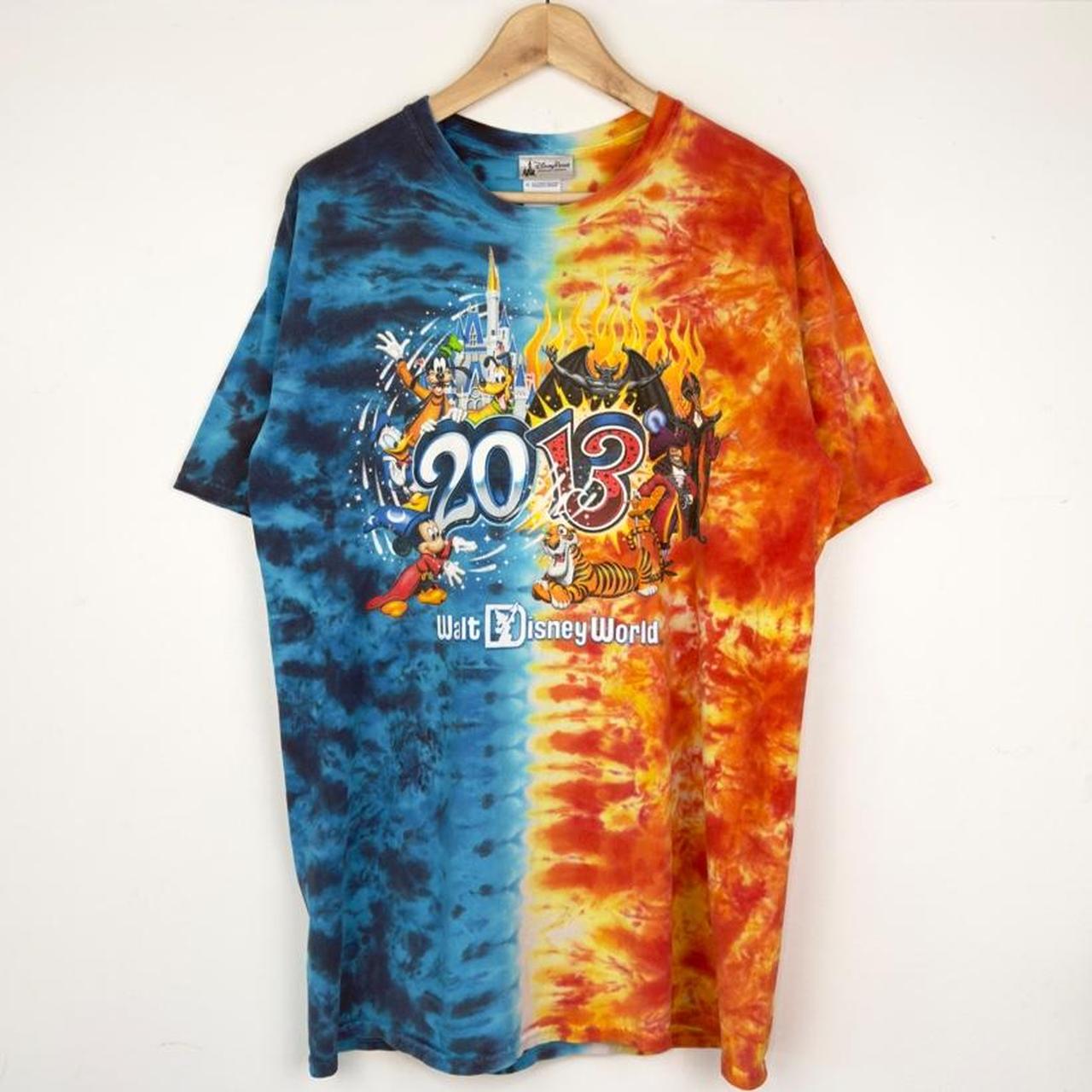 Walt Disney World 2013 Tie Dye T Shirt (L)