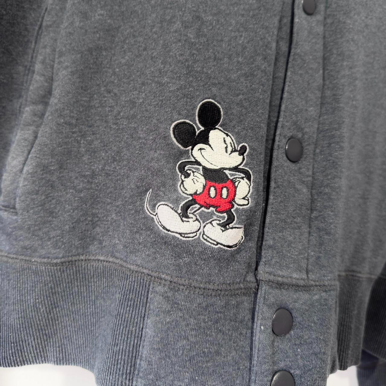 Vintage Mickey Button 00s Hoodie (XL/XXL)