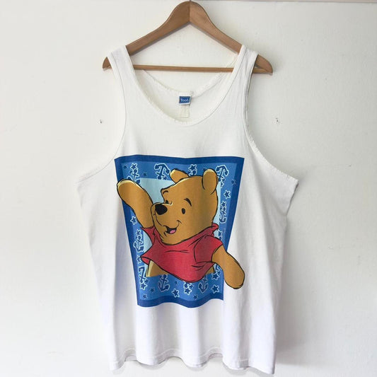 Vintage Winnie the Pooh 90s Vest Top (XL)