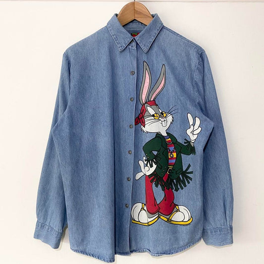 Vintage Mickey Unlimited Hippie Bugs Bunny (M)