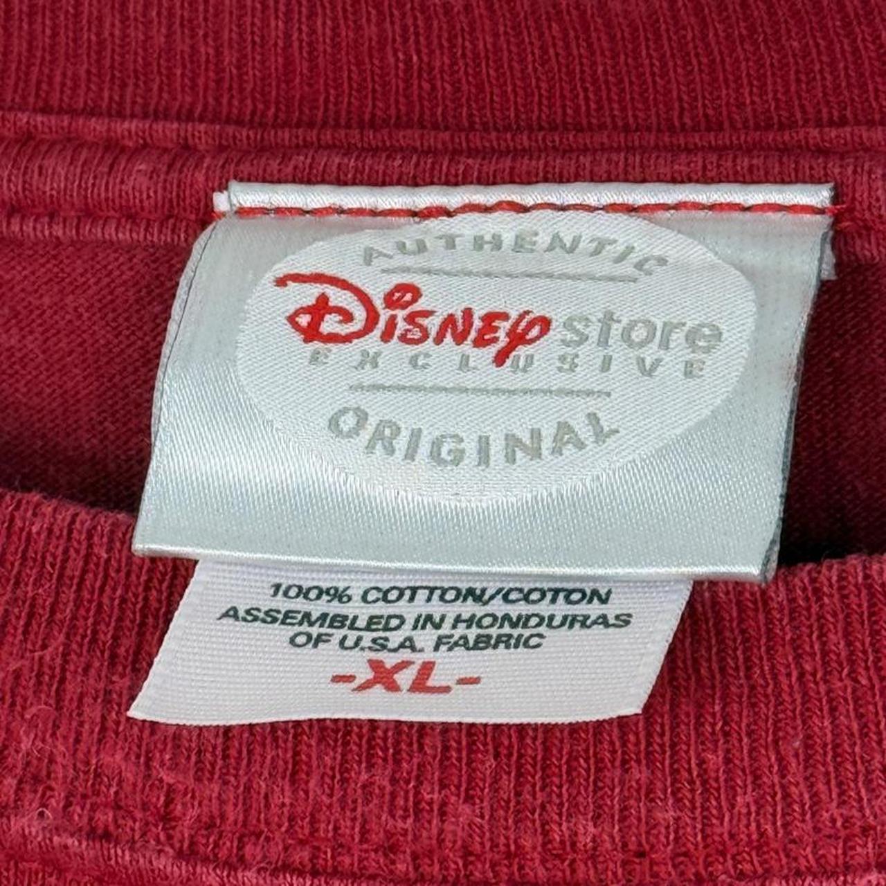 Vintage 00s Goofy It's A Guy Thing Disney Store Red T Shirt (XL)