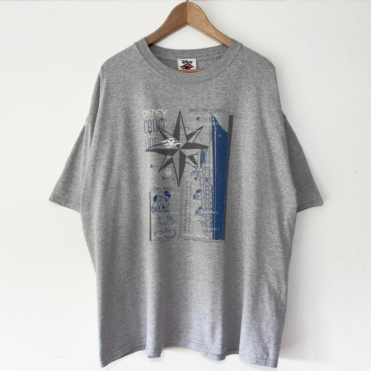 Vintage Disney Cruise Line Compass 00s T Shirt (XXL)