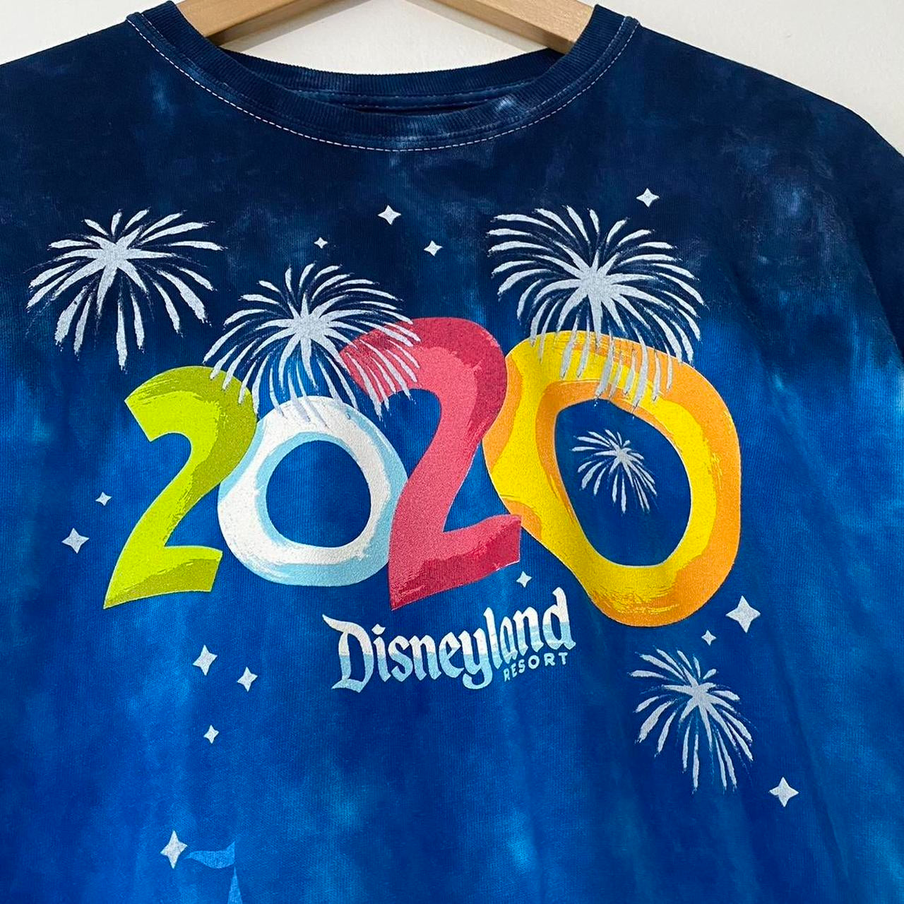 Disneyland Resort 2020 Tie Dye T Shirt (M)