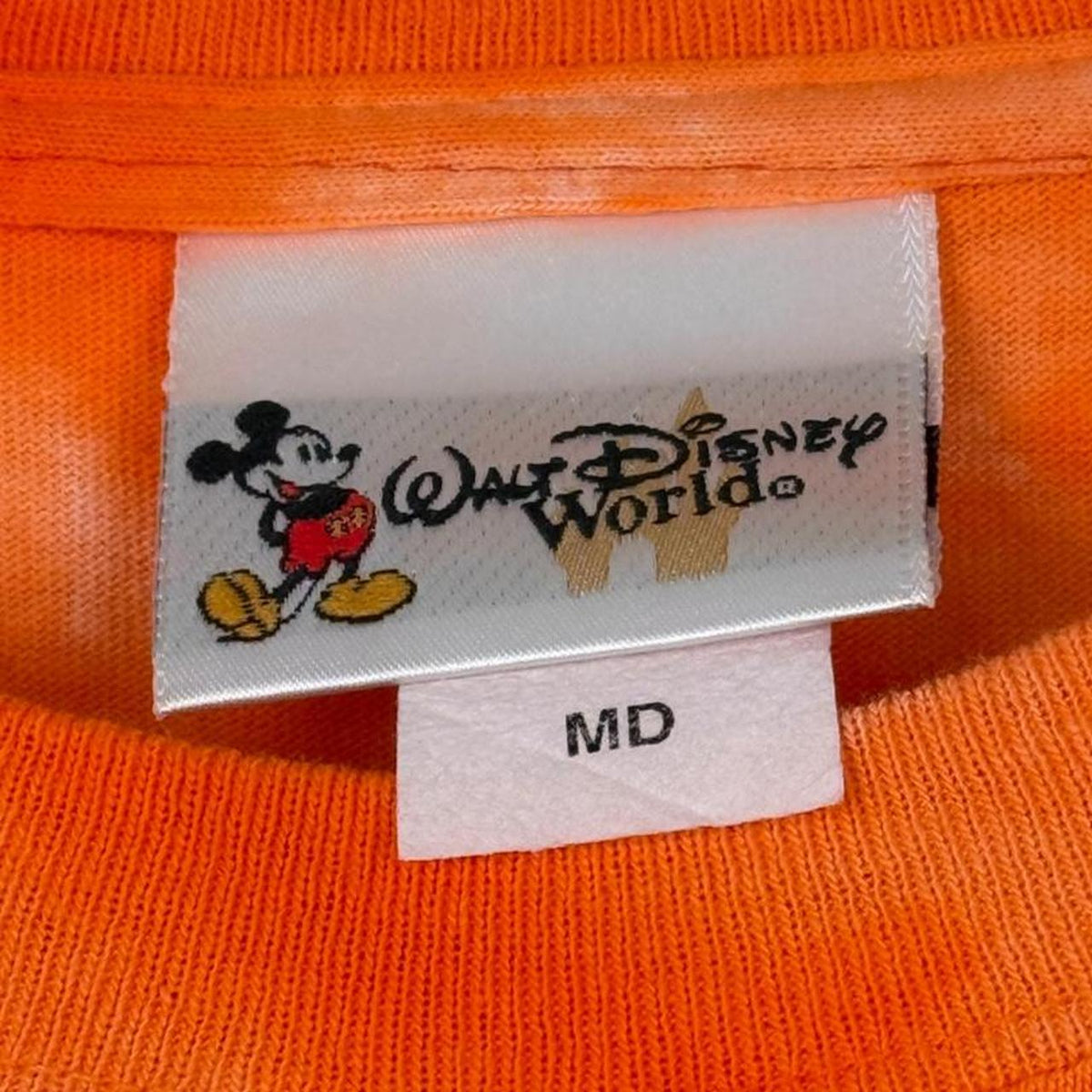 Vintage 2005 Magic Kingdom Halloween Party Orange T Shirt (M)