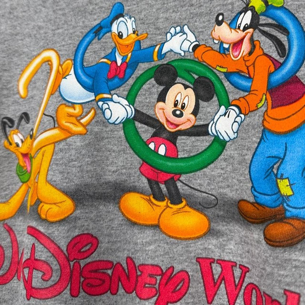 Vintage 2000 Walt Disney World Grey T Shirt (Youth XL/Adult M)