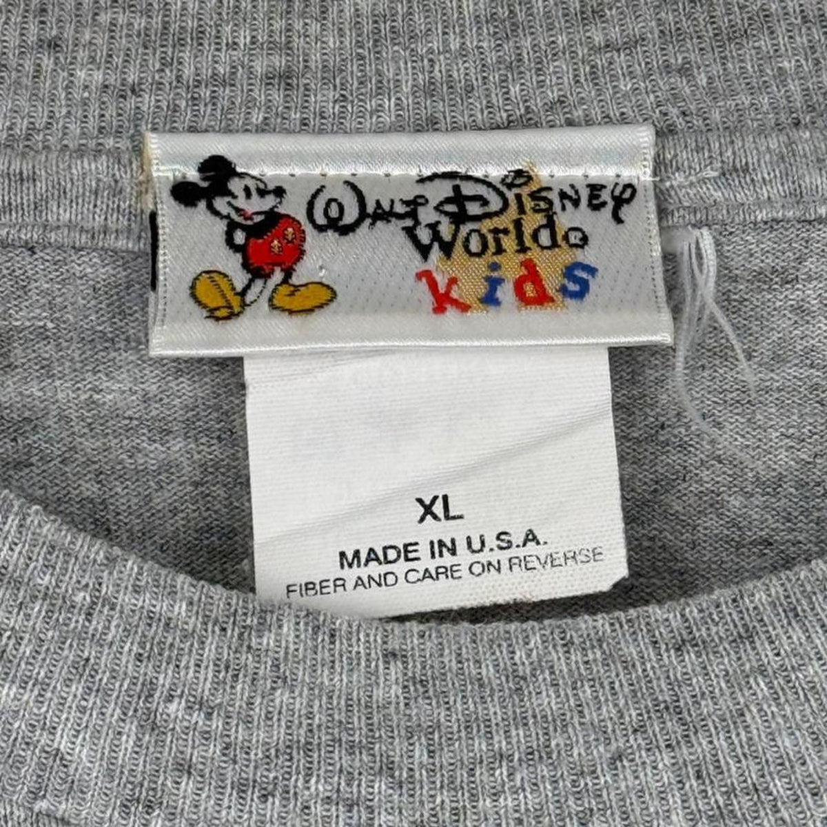 Vintage 2000 Walt Disney World Grey T Shirt (Youth XL/Adult M)