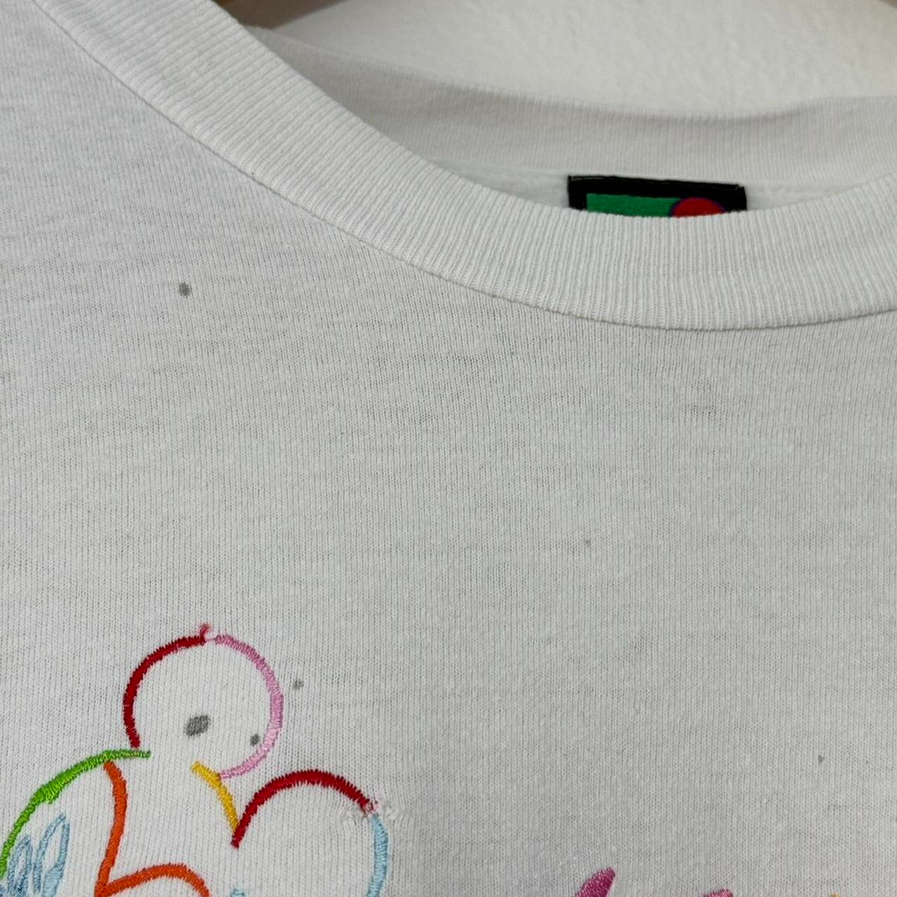 Vintage Mickey Embroidered 90s T Shirt (XL)