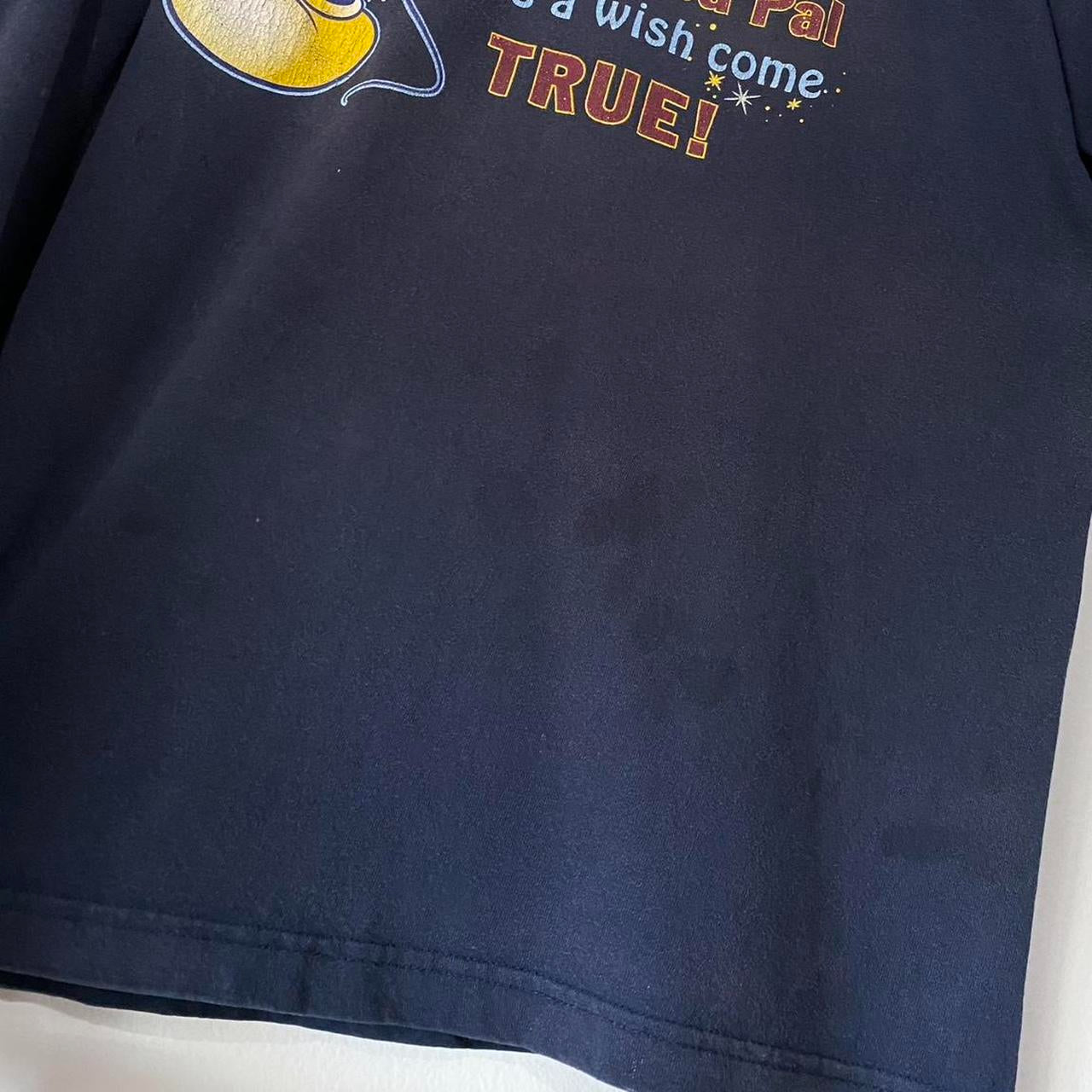 Mickey Wish Come True Distressed 00s T Shirt (XL)