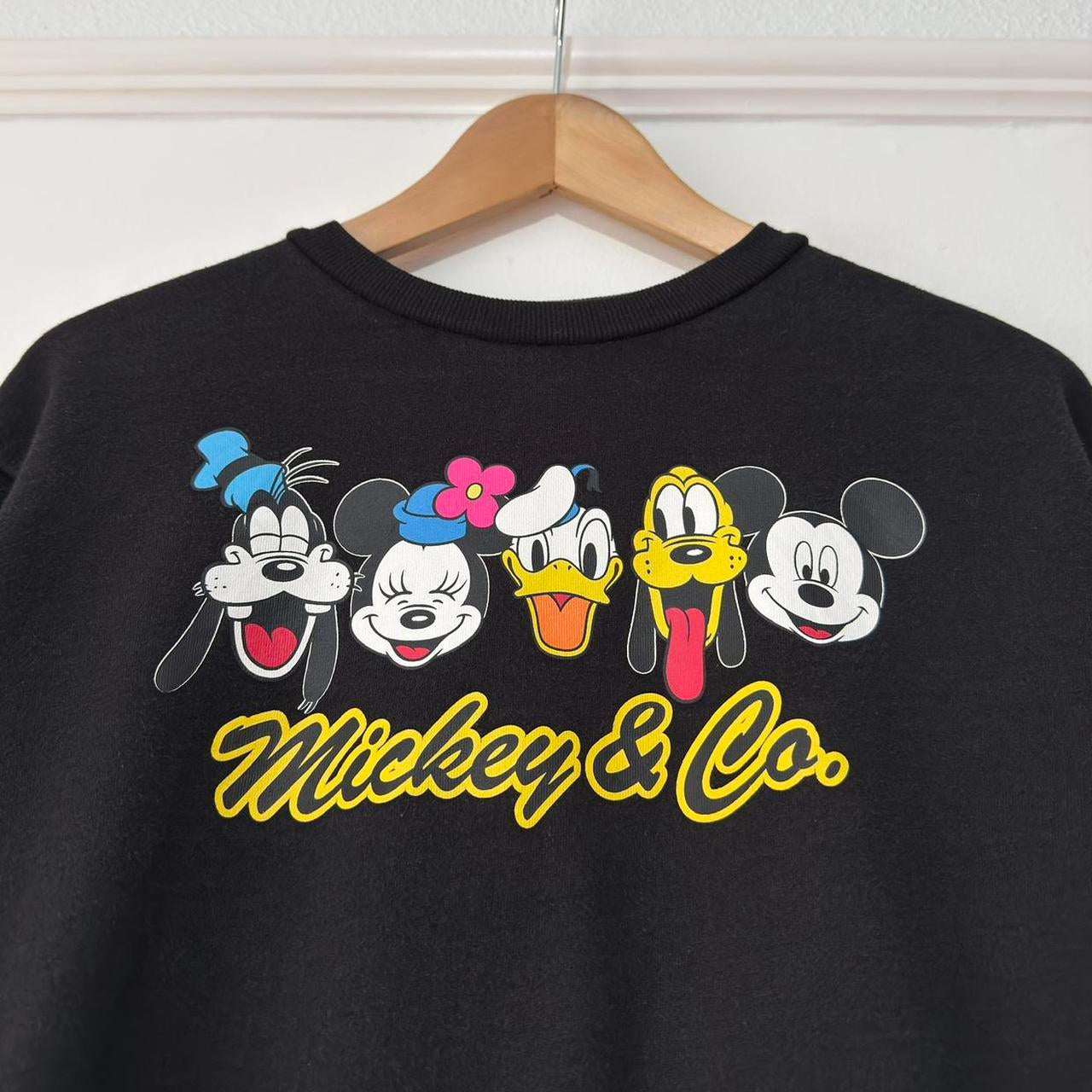 Mickey & Co Black Sweatshirt (XXS)