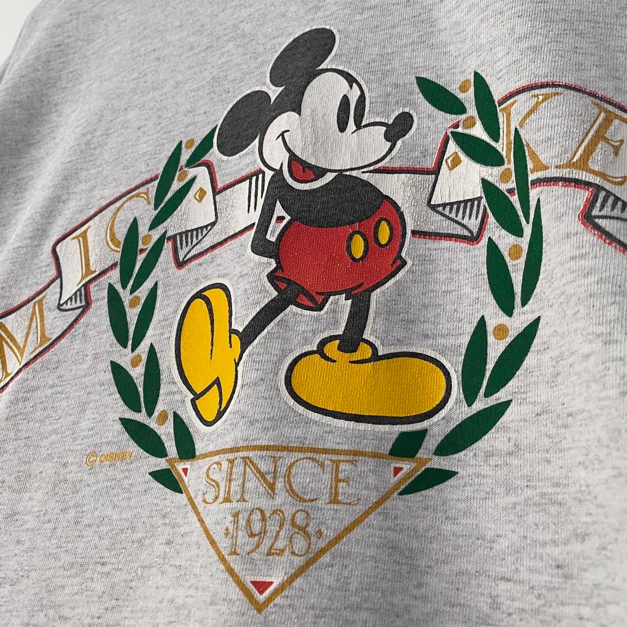 Vintage Mickey Wreath 90s T Shirt (XXL)