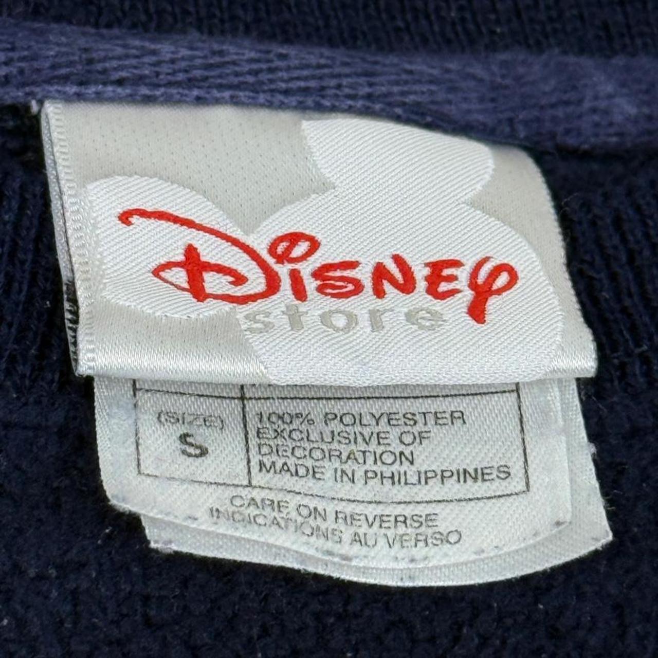 Vintage 00s Winnie the Pooh No Bother Bear Navy Blue Fleece Sweatshirt (S)