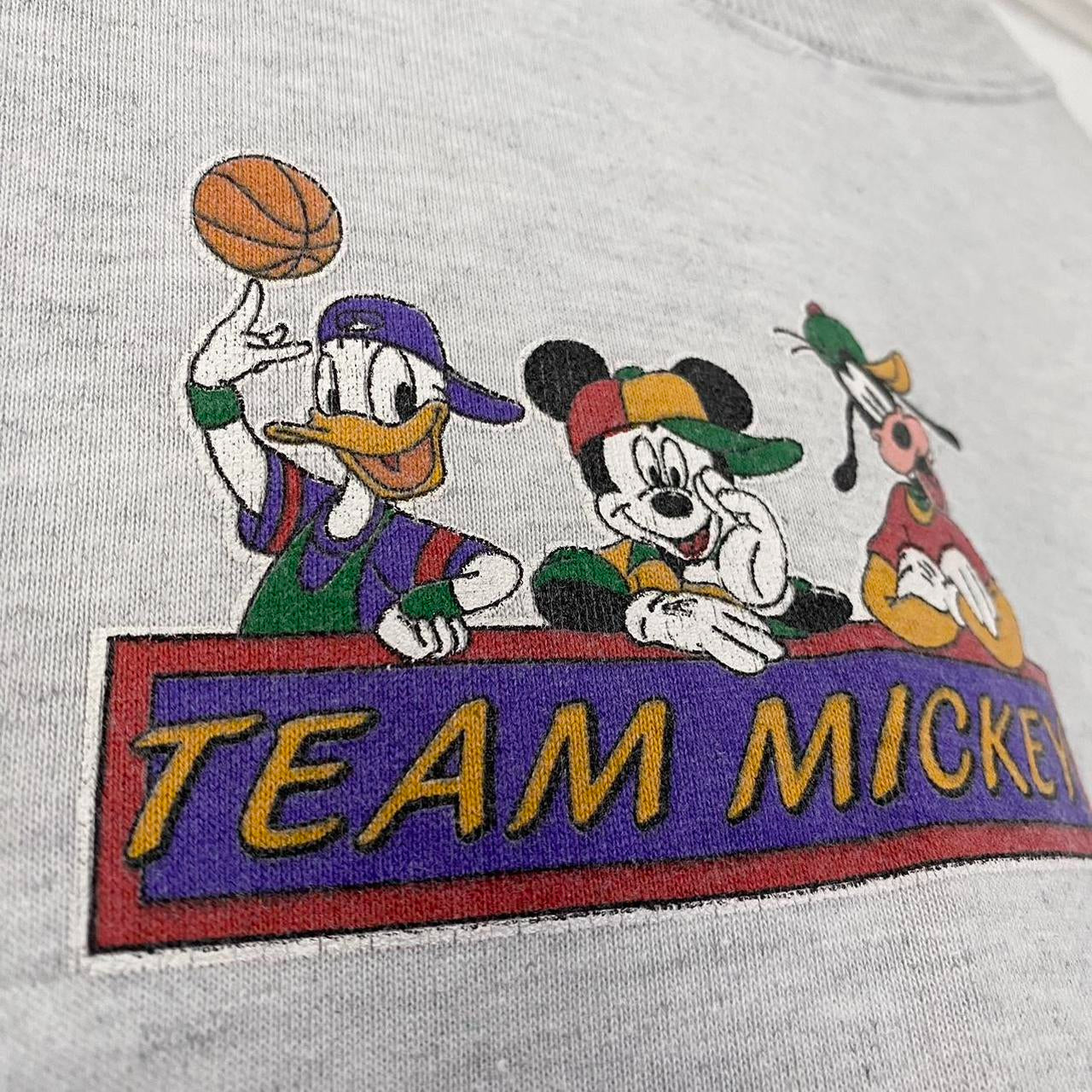 Vintage Goofy Gear Team Mickey 90s Sweatshirt (L)