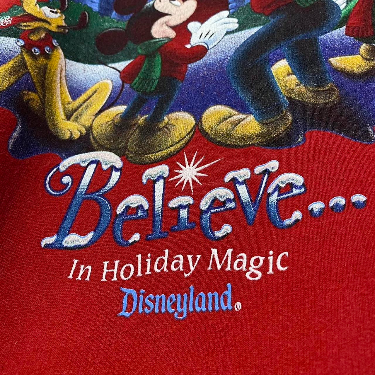 Vintage Disneyland Holiday Magic Sweatshirt (XL)