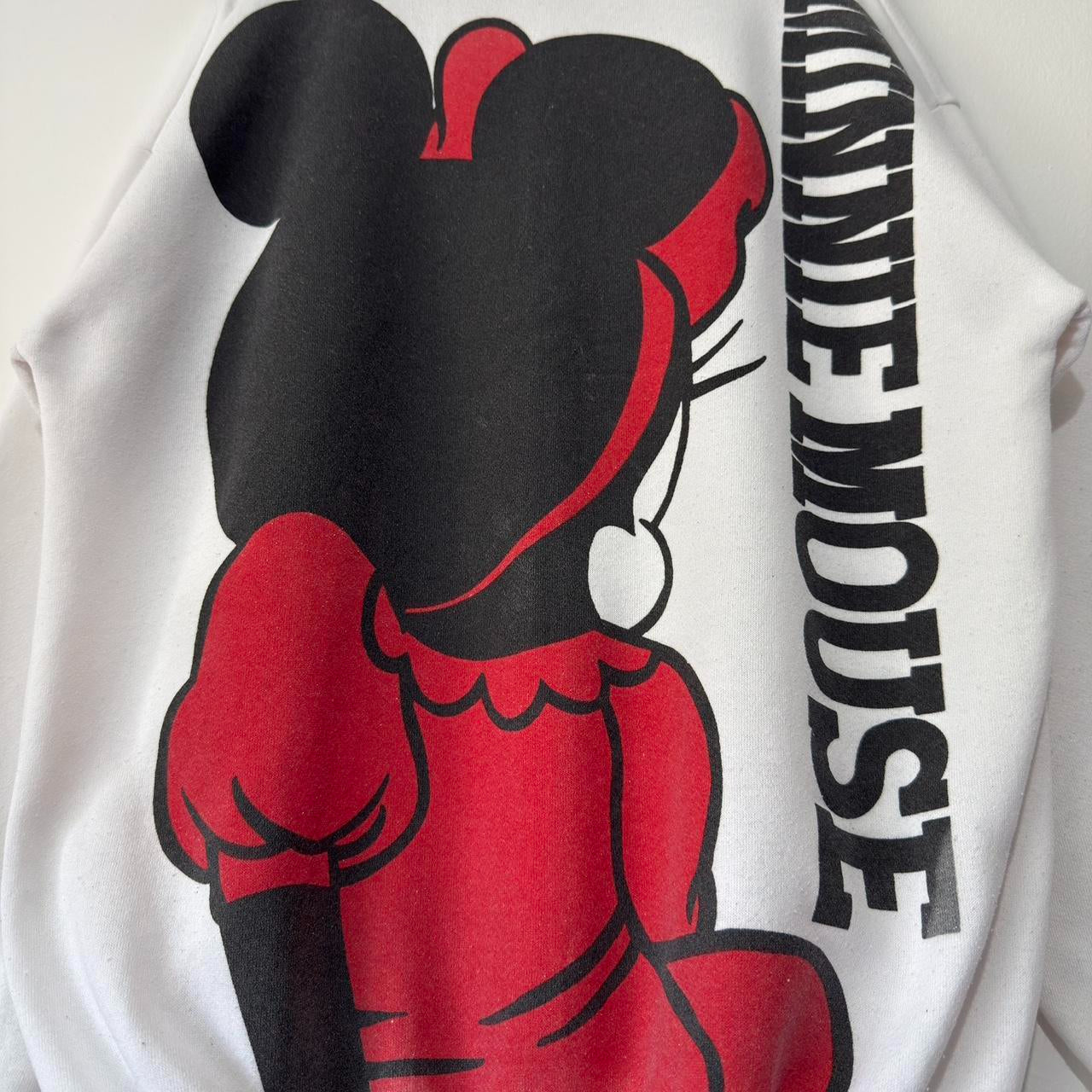 Vintage Minnie Mouse Big Print 90s Sweatshirt (M/L)