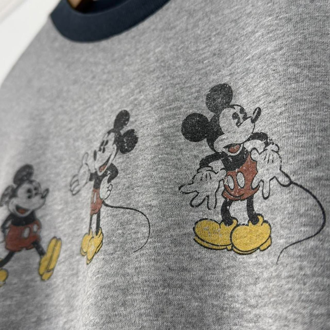Vintage Mickey 00s Ringer T Shirt (XL)