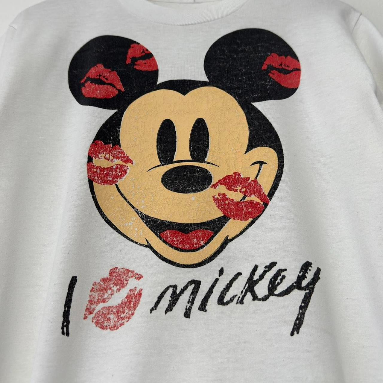 Vintage I Love Mickey 90s T Shirt (M)