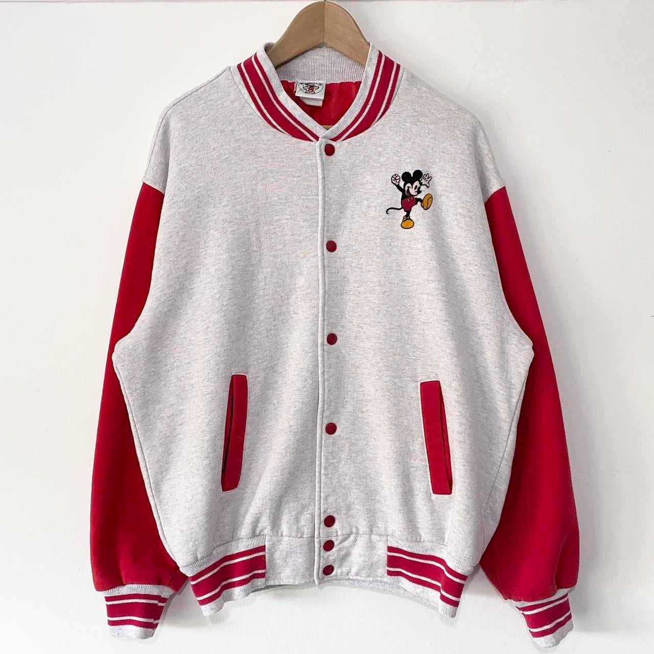 Vintage Mickey Mouse 90s Varsity Jacket (L)