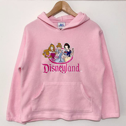 Vintage Disneyland Princesses Fleece Hoodie (Youth L/Adult XS)