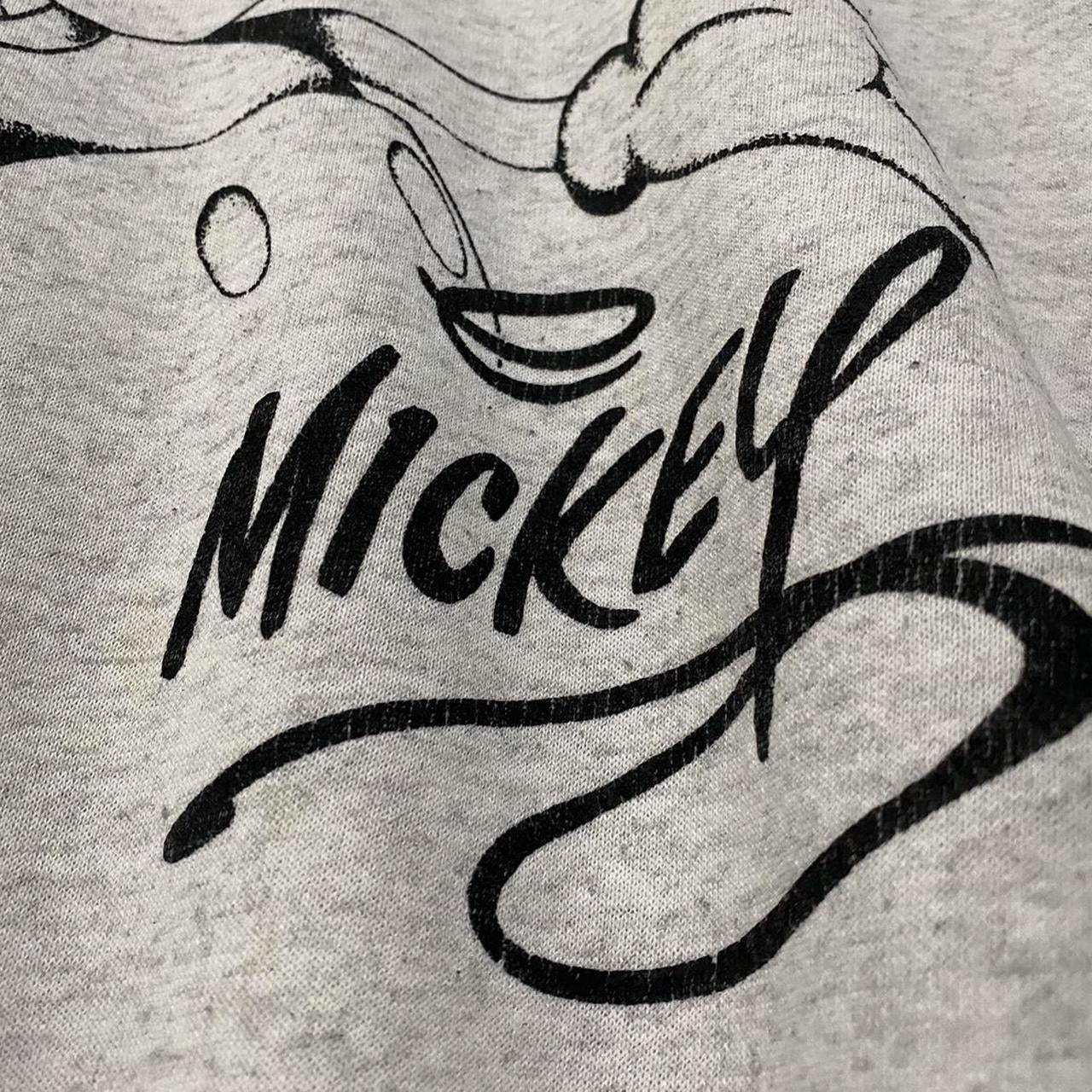 Vintage Mickey Outline 90s Sweatshirt (XL)
