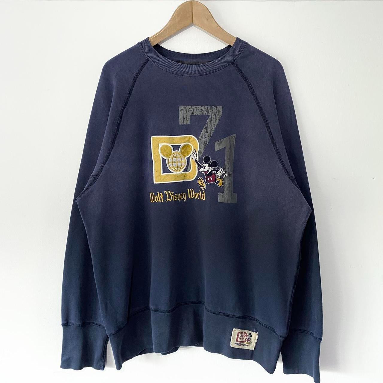 Walt Disney World Retro Embroidered Sweatshirt (L)