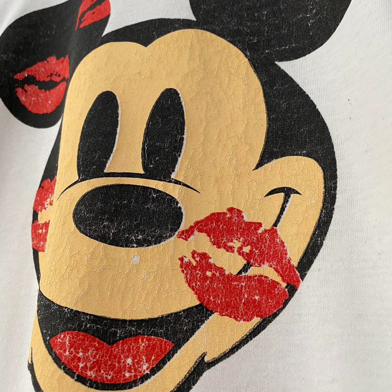 Vintage I Love Mickey 90s T Shirt (M)