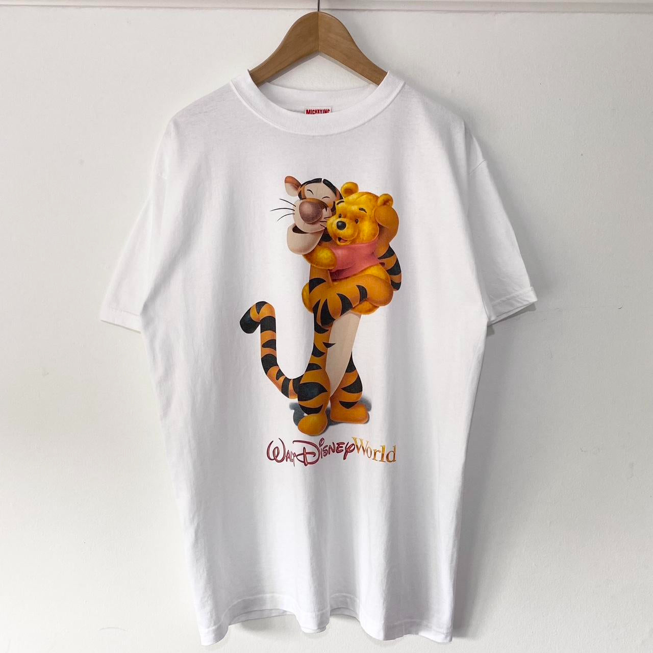 Vintage Walt Disney World Tigger & Pooh 90s T Shirt (L)