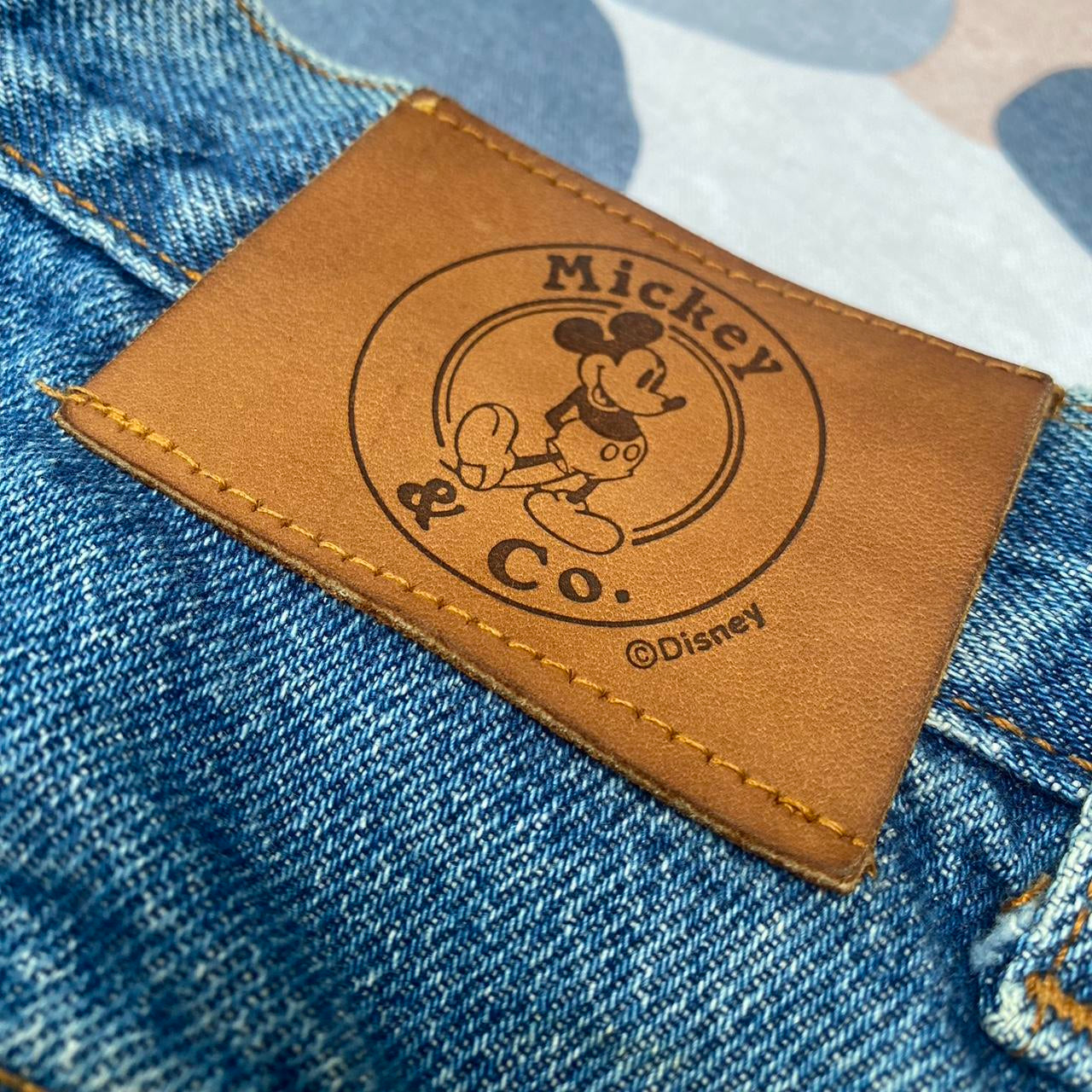 Vintage Mickey & Minnie 90s Denim Jeans (26", See Measurements)