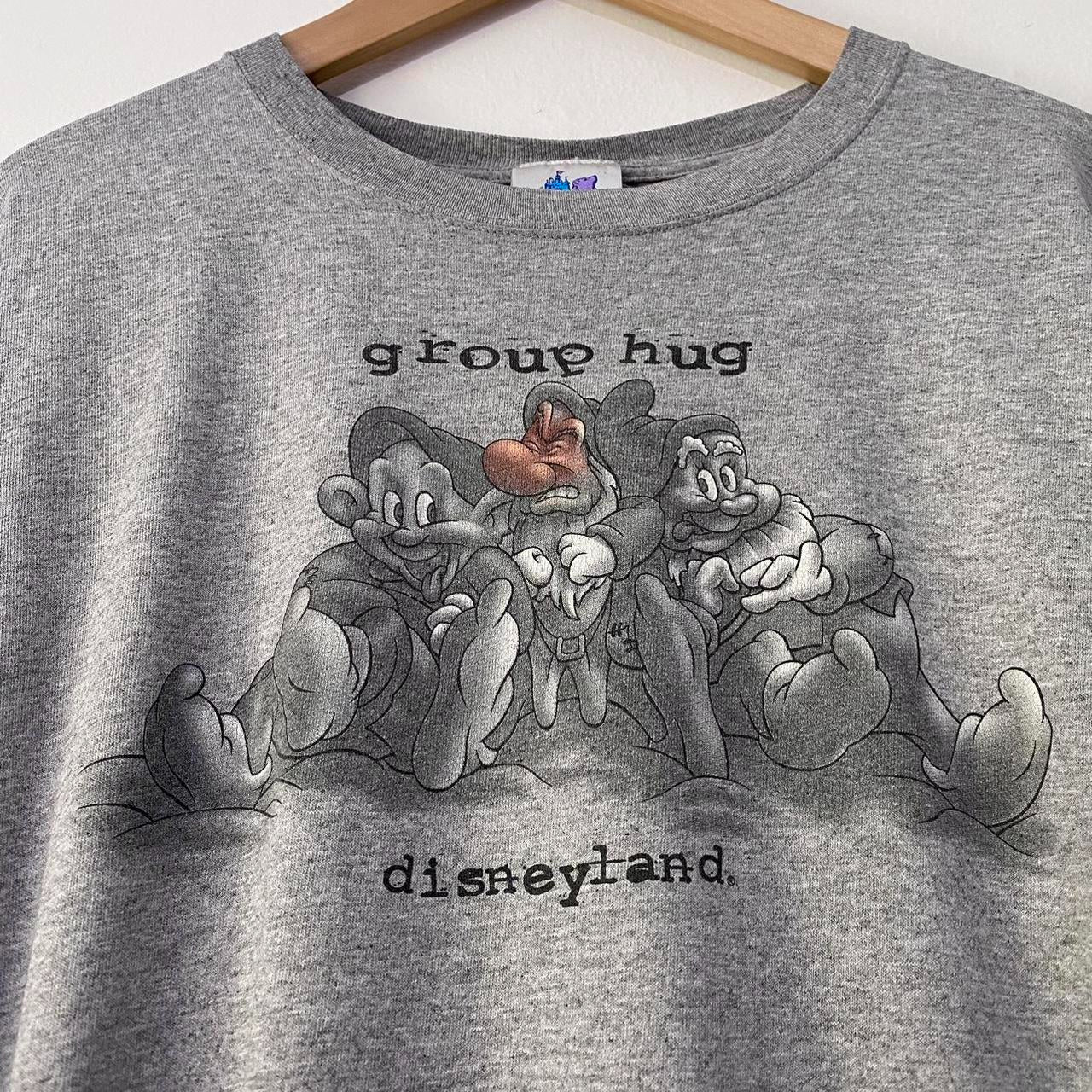 Disneyland Dopey, Grumpy and Happy Group Hug T Shirt (XL)