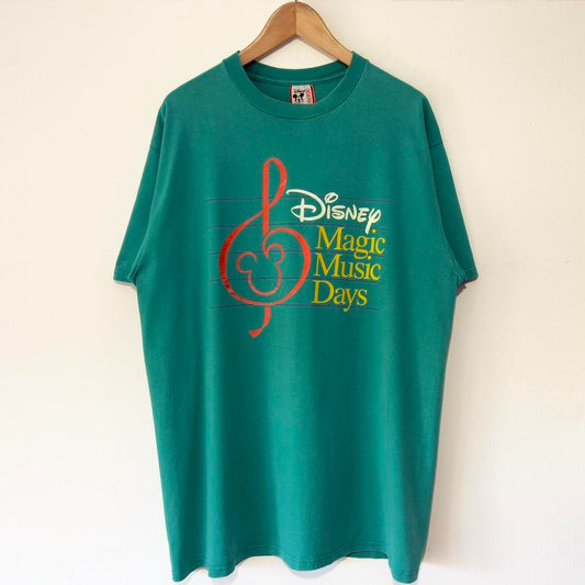 Vintage Disney Magic Music Days 90s T Shirt (L/XL)