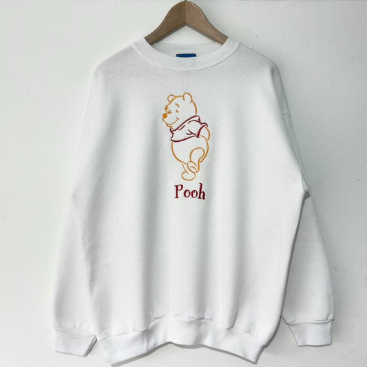 Vintage Winnie the Pooh Embroidered 90s Sweatshirt (L)