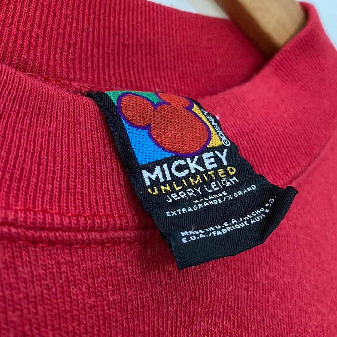 Vintage Mickey Unlimited Blank 90s Sweatshirt (L)