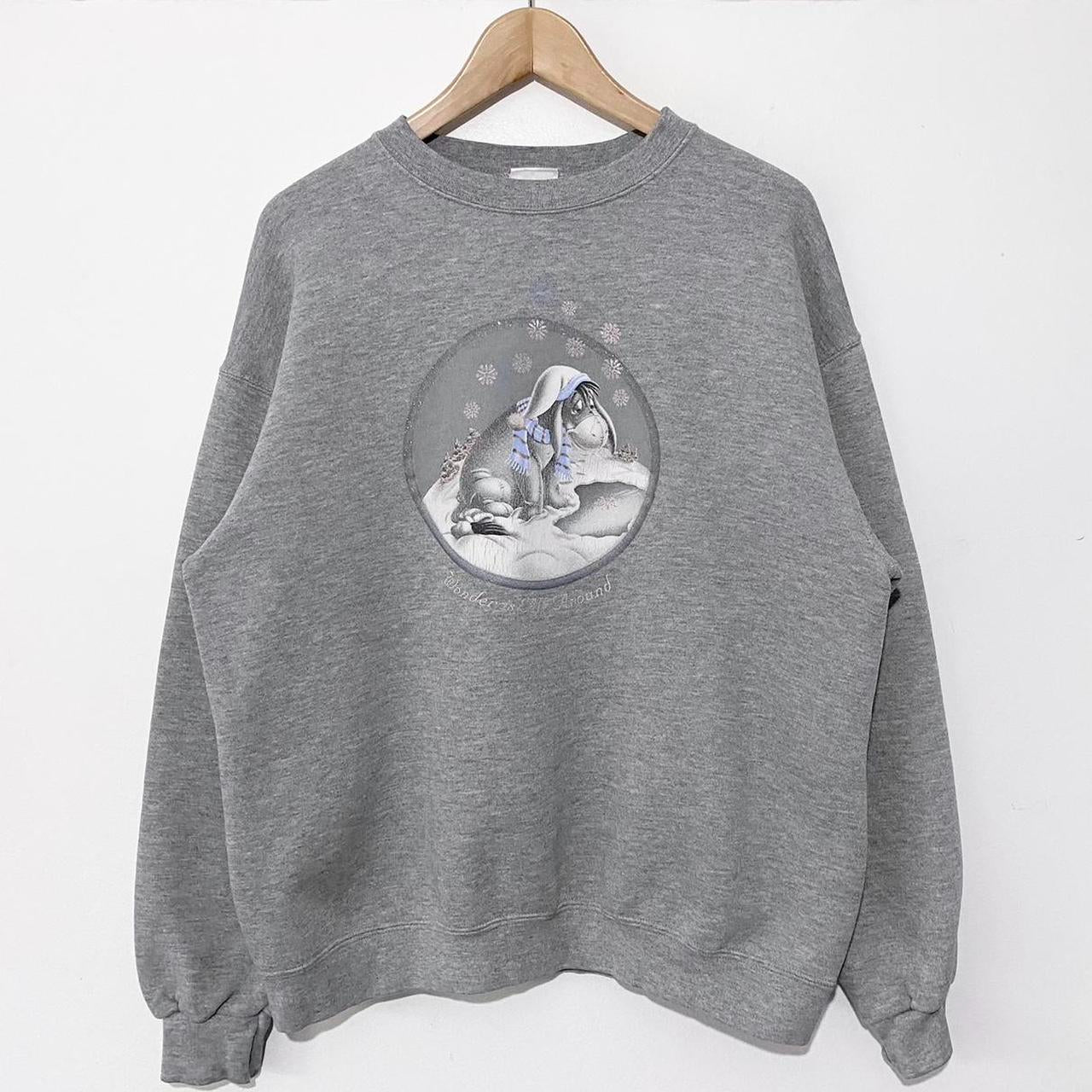 Vintage Eeyore Disney Winter 00s Sweatshirt (M/L)