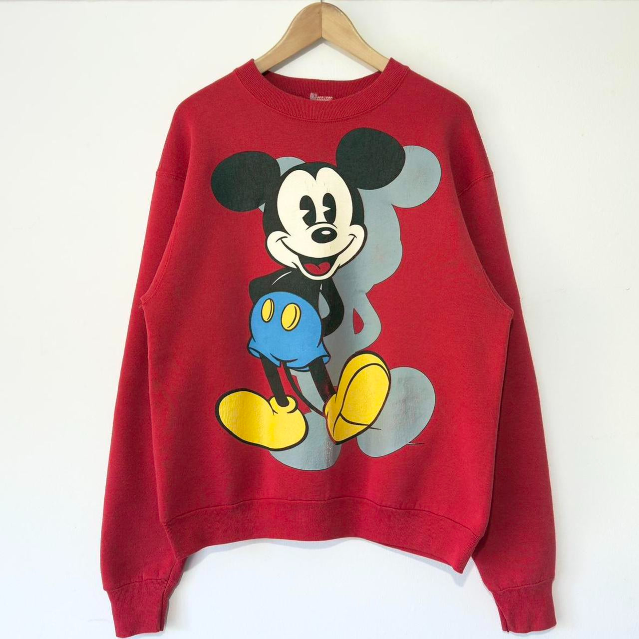 Vintage Mickey Shadow 90s Sweatshirt (M)