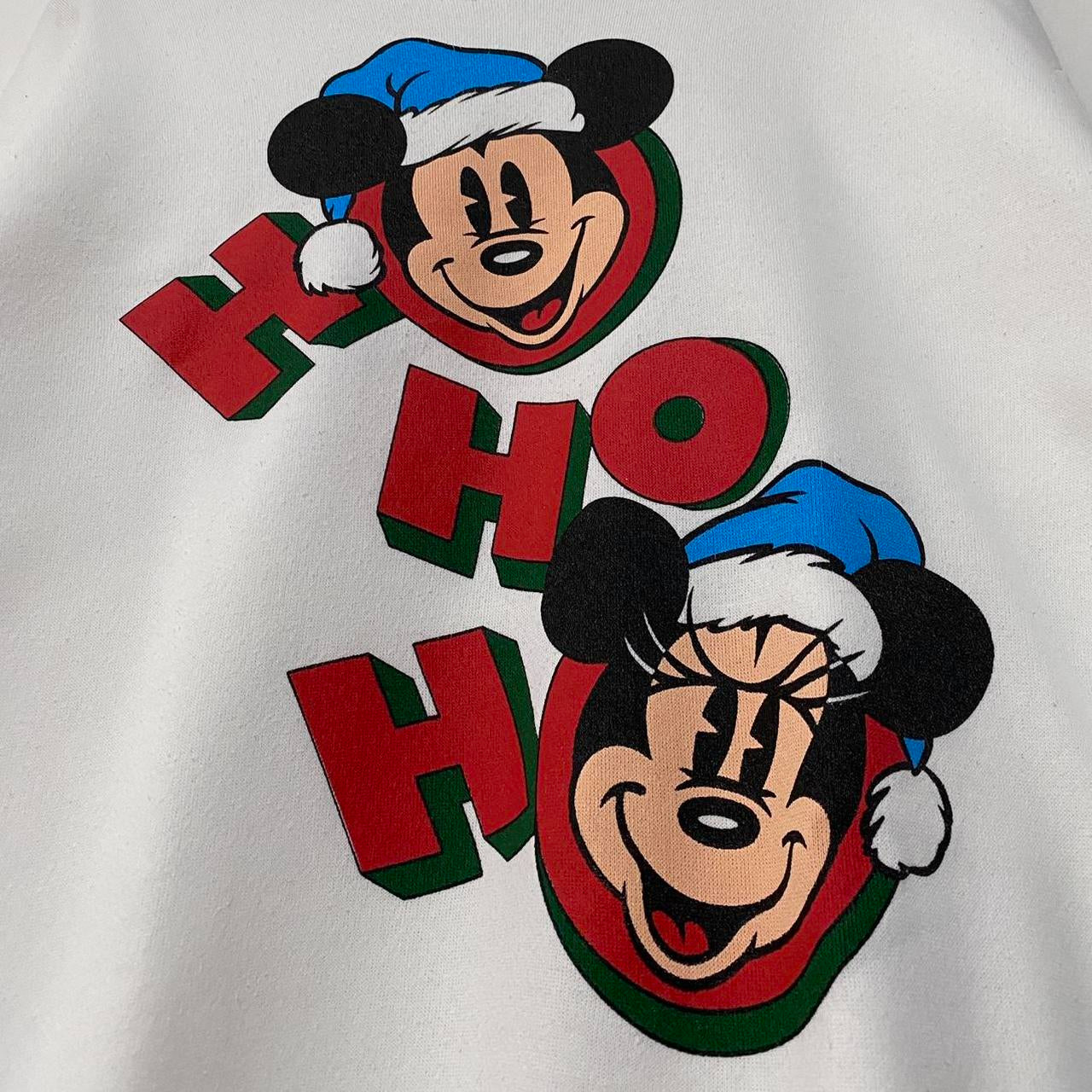 Vintage Mickey & Minnie Ho Ho Ho Sweatshirt (S)