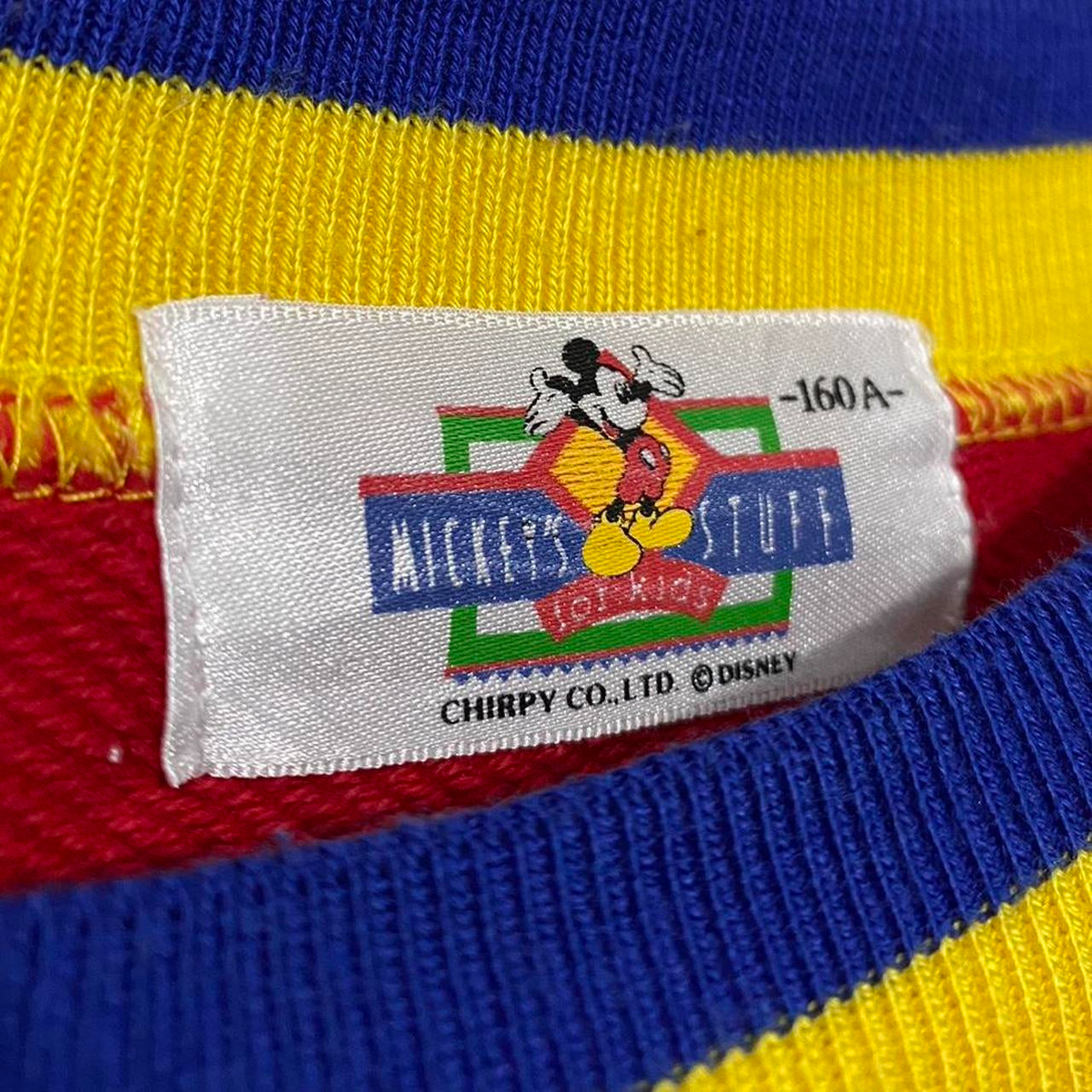 Vintage Mickey Mouse Embroidered Sweatshirt (L)