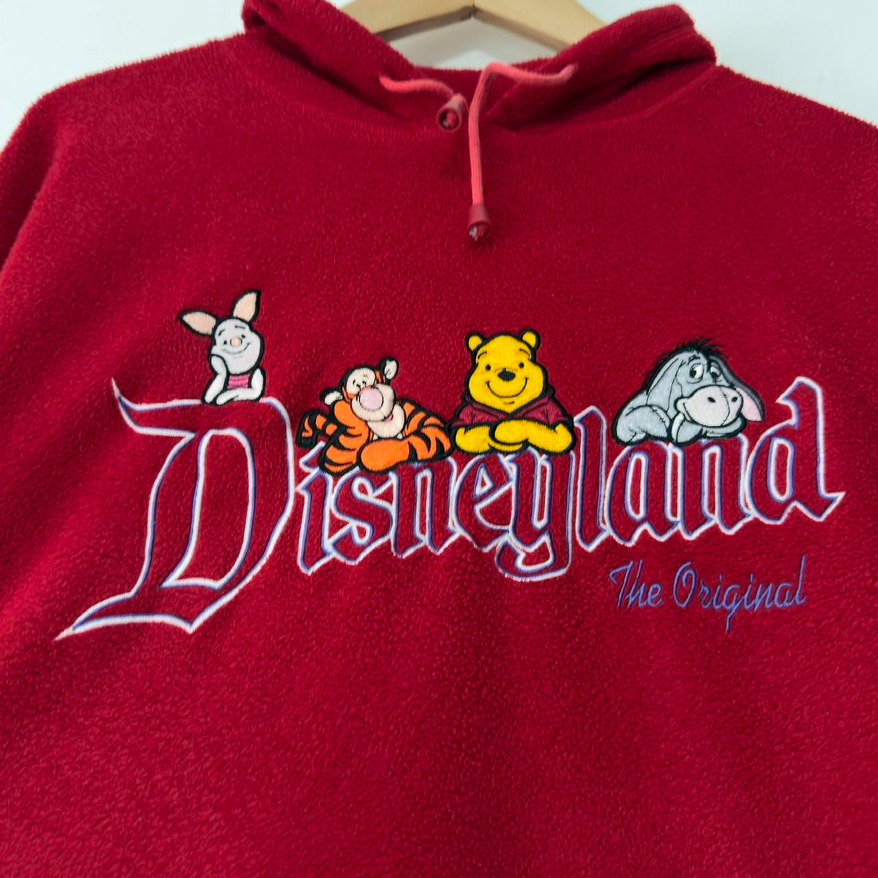 Vintage Disneyland Pooh & Friends 00s Fleece Hoodie (S/M)