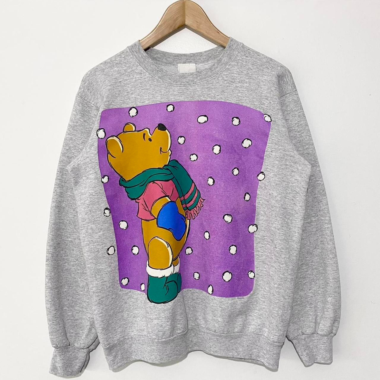 Vintage Snowy Pooh 90s Sweatshirt (S)