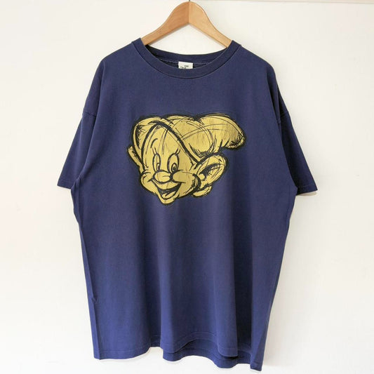 Vintage Dopey Clueless Snow White 90s T Shirt (XL)