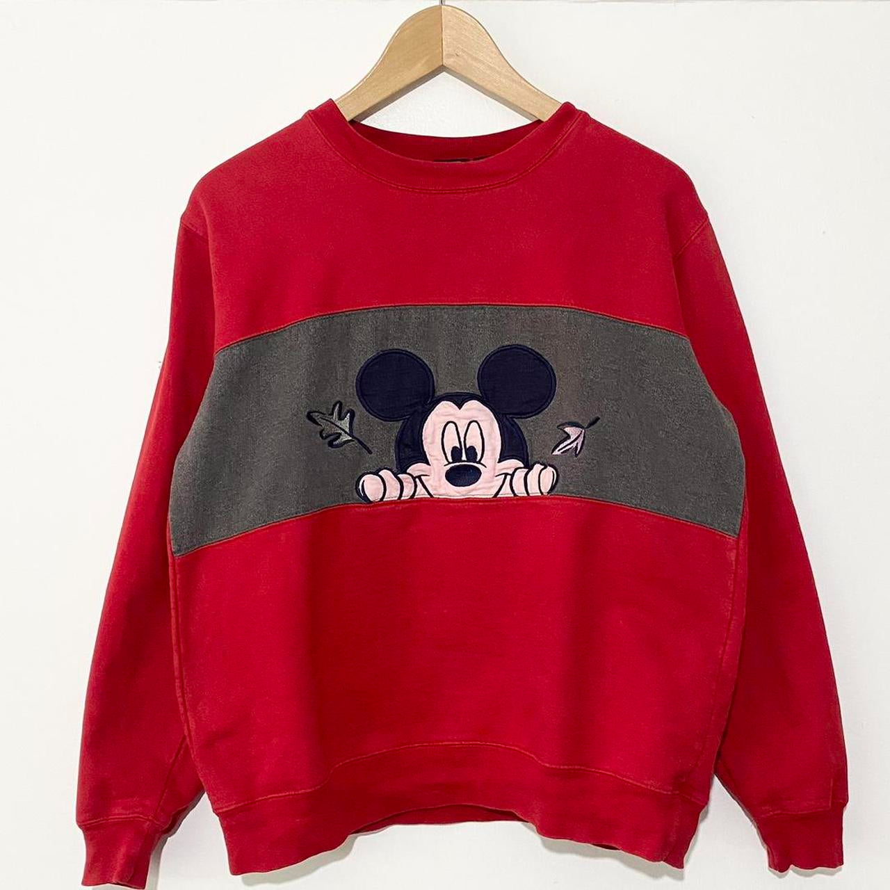 Vintage Mickey & Leaves Sweatshirt (S)