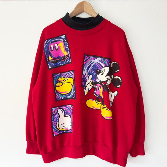 Vintage Mickey Mouse Clothes 90s Sweatshirt (L/XL)