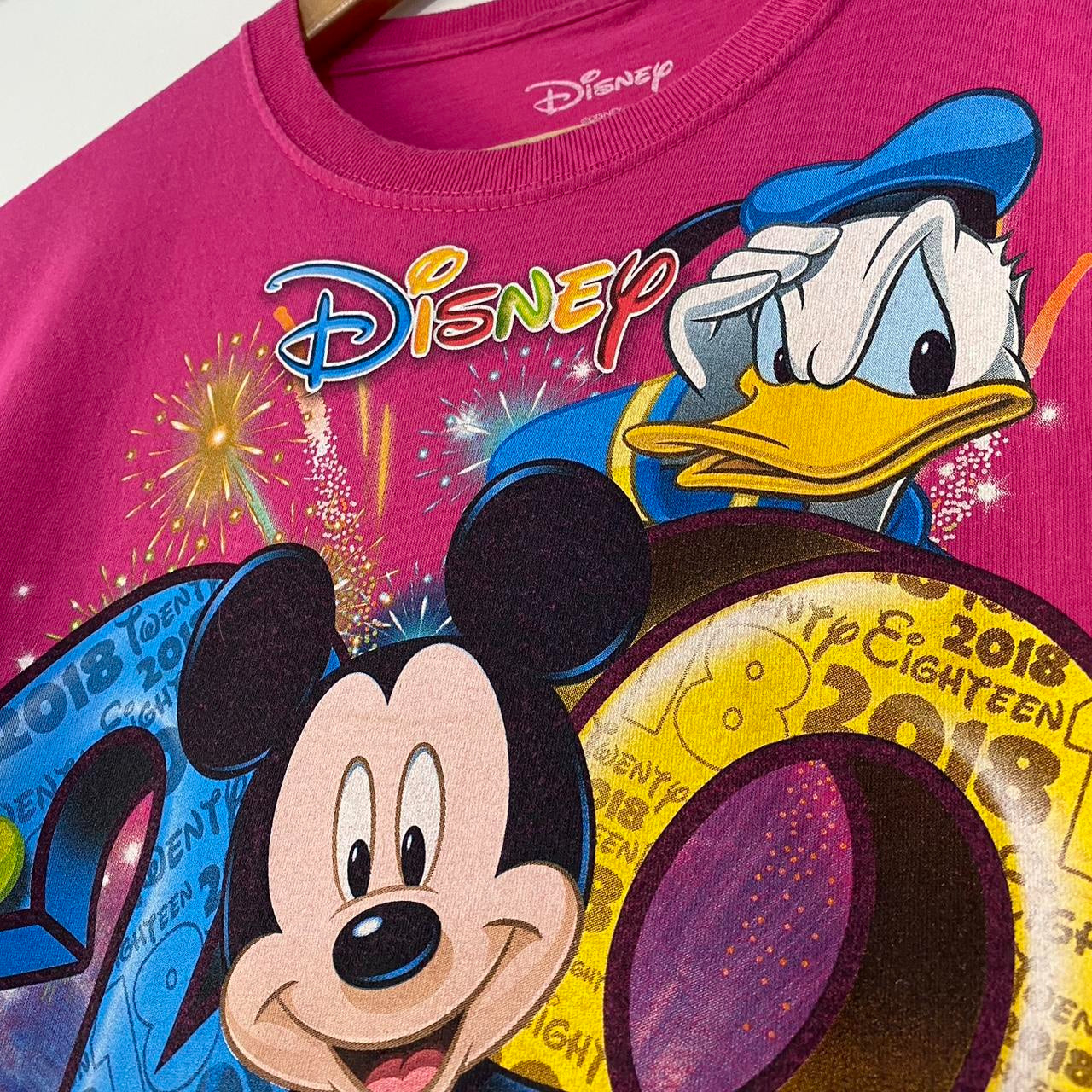 Disney 2018 Pink T Shirt (M)