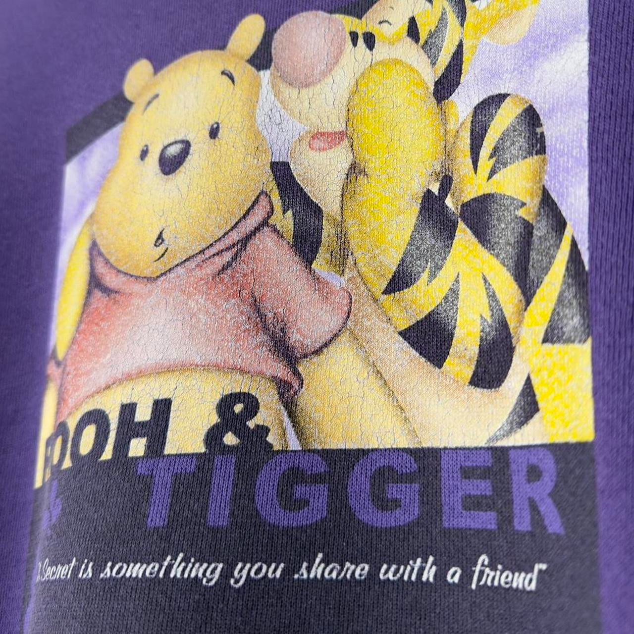 Vintage Pooh & Tigger Disney Store 00s Sweatshirt (XL)