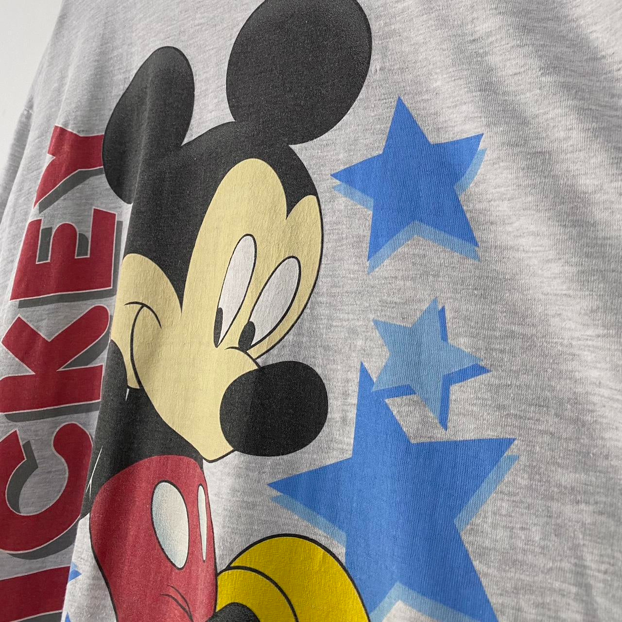 Vintage Mickey Stars 90s T Shirt (XL)