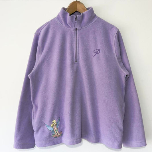 Disney Tinker Bell 00s Fleece Quarter Zip (L)