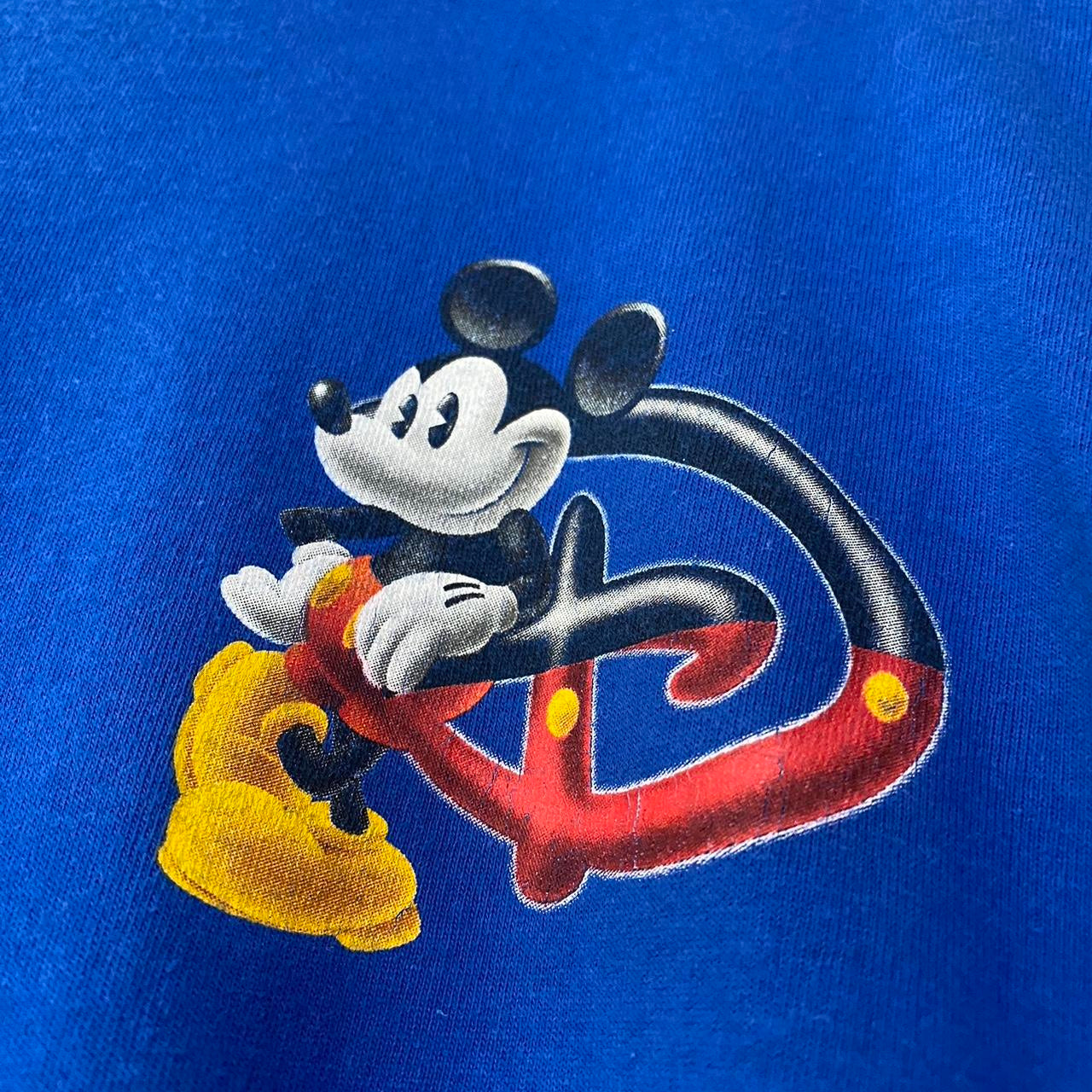 Vintage Disney Spell Out Long Sleeve (XL)