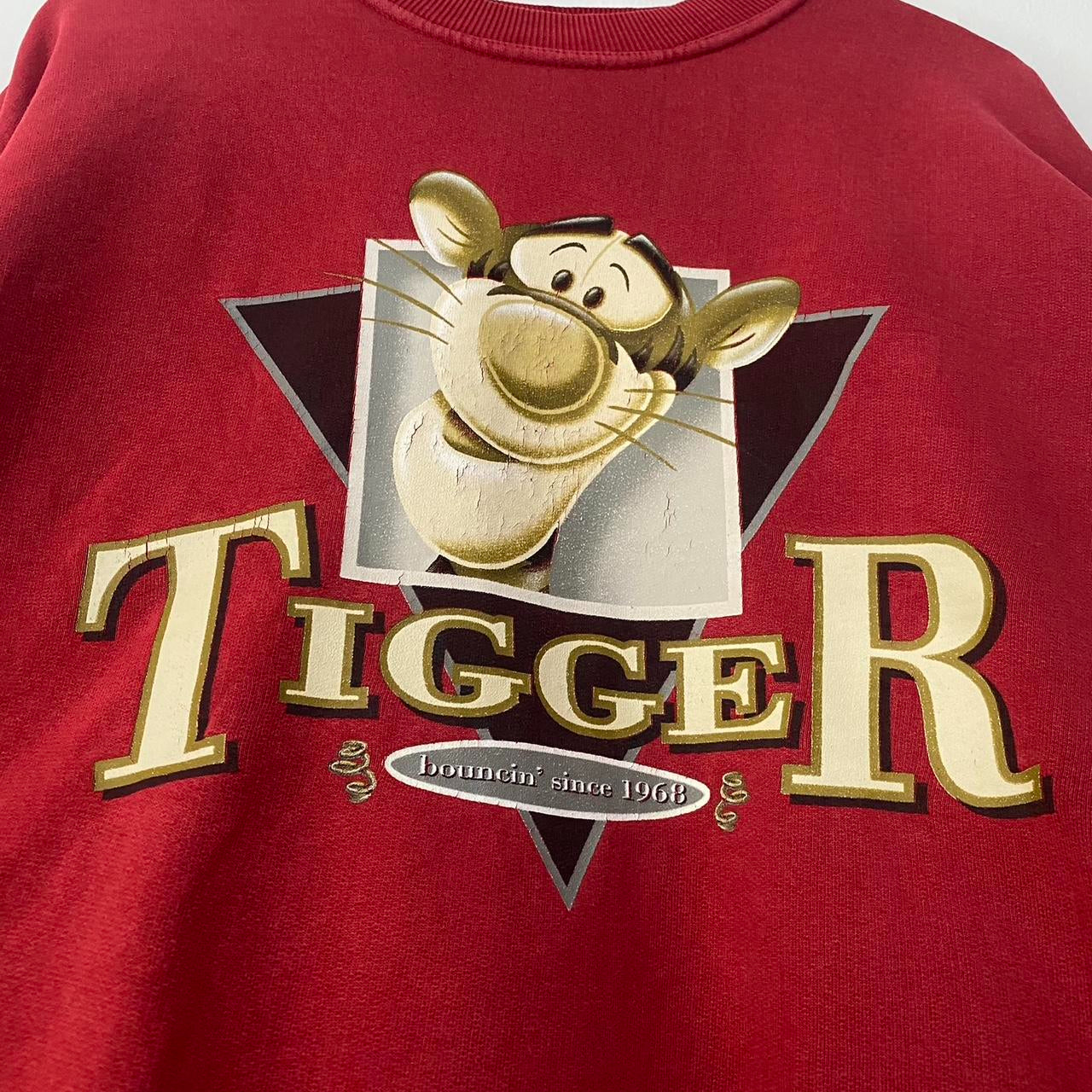 Vintage Tigger Bouncin' Since 1968 90s Sweatshirt (M)