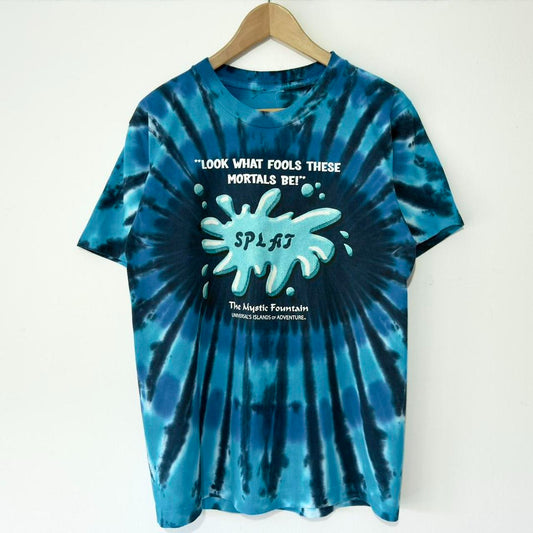 Vintage Mystic Fountain Islands of Adventure Tie Dye T Shirt (S)