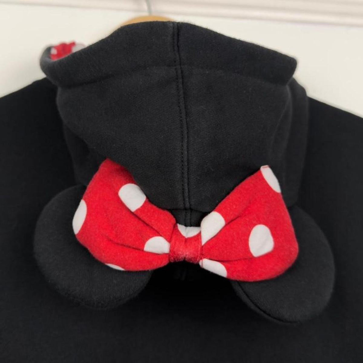 Disney Minnie Mouse Ears Black Hoodie (S)