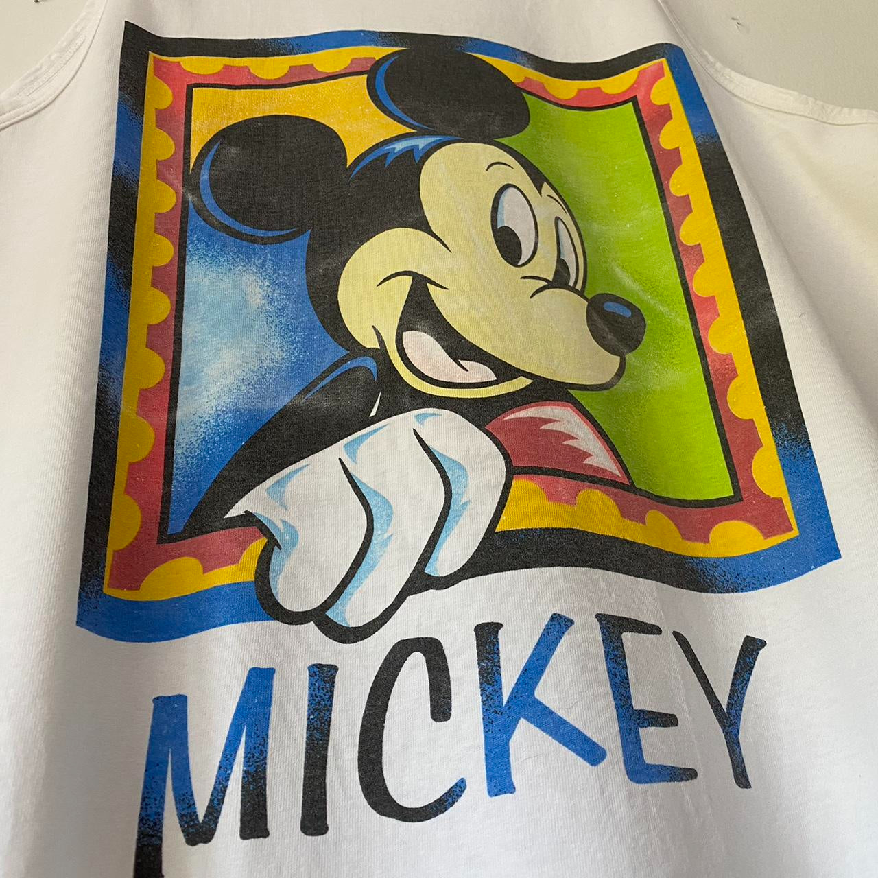 Vintage Mickey Walt Disney World Tank Vest Top (XL)