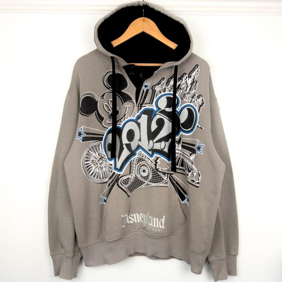 Disneyland Resort 2012 Grey Hoodie (L)